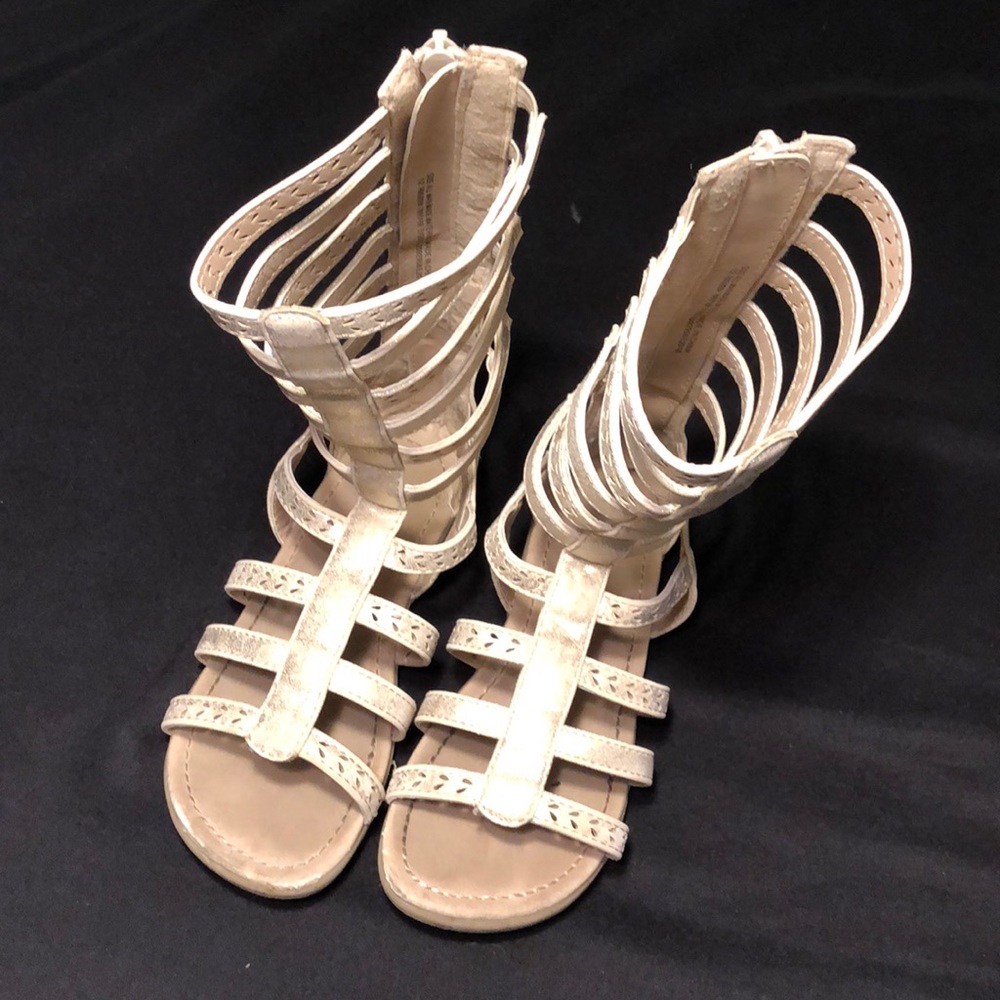 Girls gladiator sandals